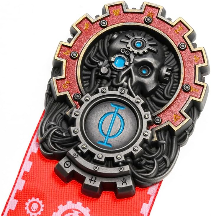Starforged Seal of Omnissiah Machine God Deus Mechanicus Men's Brooch Badge Backpack Clothing Accessories - Image 2